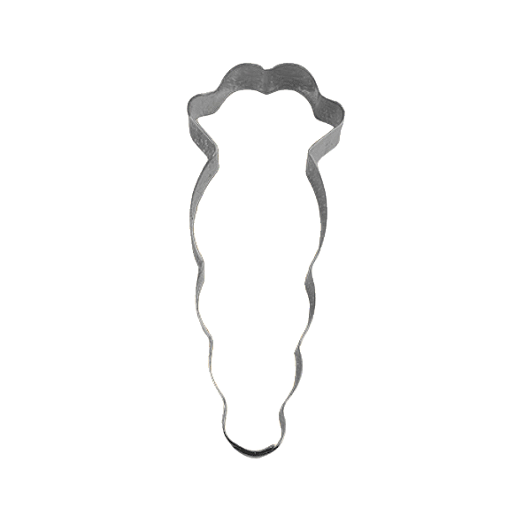 Cortador Cenoura Ondulada Inox - Doupan