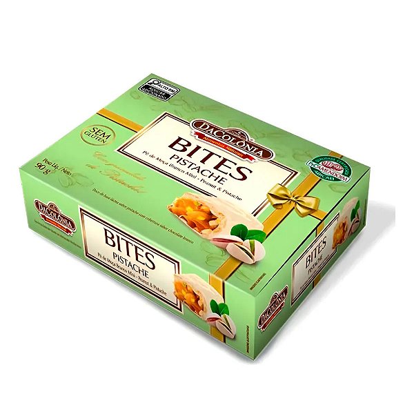 Pé de Moça Pistache Sem Glúten 90g - DaColônia