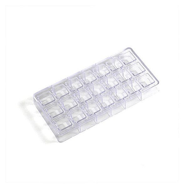 Forma Para Chocolate Profissional Quadrado Essencial 20g - Blue Estar