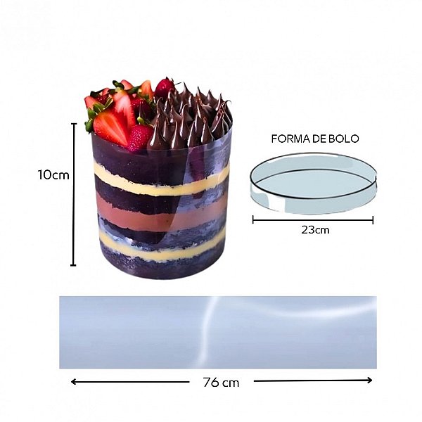 Tira Acetato 10x76cm 5un - Flip