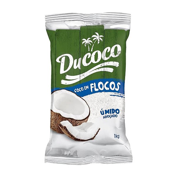 Coco Ralado Flocos 1kg - Ducoco