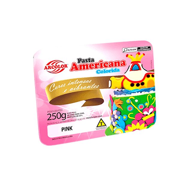 Pasta Americana Pink 250g - Arcolor
