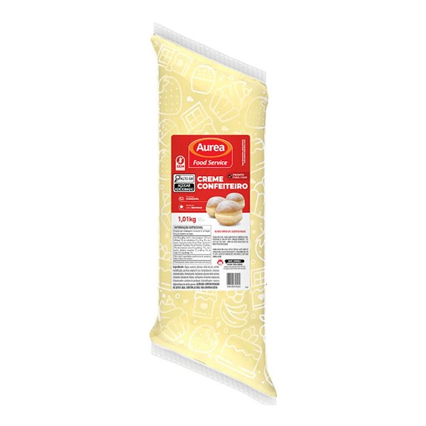 Creme Confeiteiro Pronto 1,01kg - Aurea