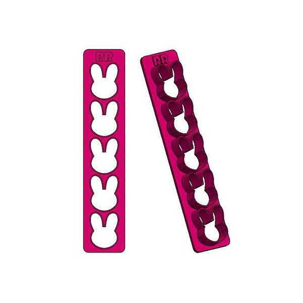 Régua Cortador Face do Coelho 2cm - RR Oliveira