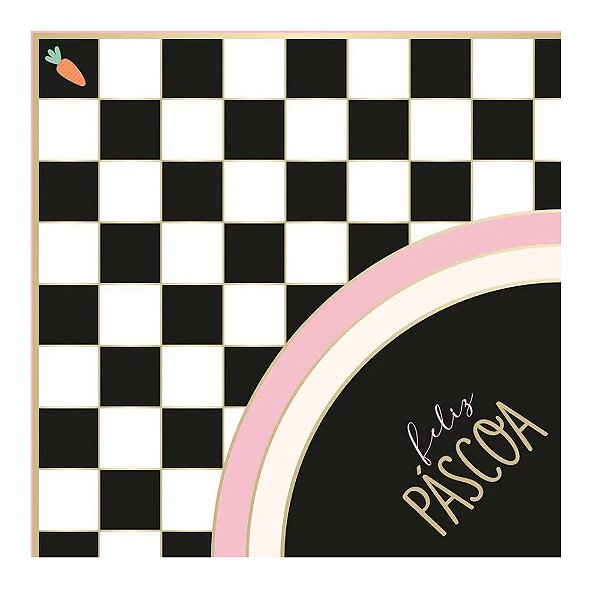 Express 44x44cm Quadros Rosa 25un - Cromus