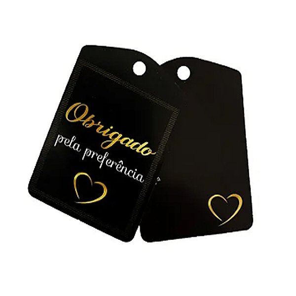 Tag Obrigado Pela Preferência 10un - Hiper Embalagens