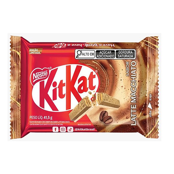 Chocolate Kit Kat Latte Macchiato 41g - Nestlé