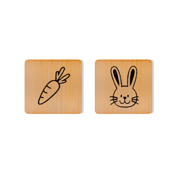 Carimbo Páscoa Dupla - Stickr