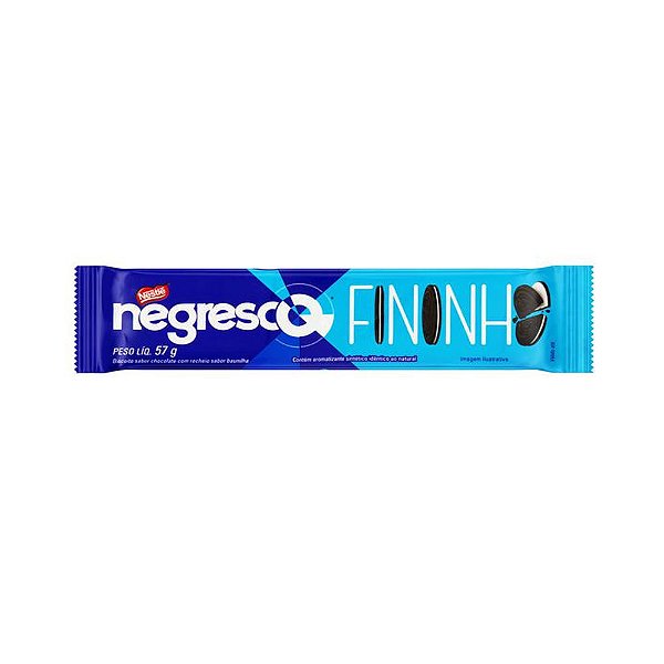 Biscoito Recheado Negresco Fininho 57g - Nestlé