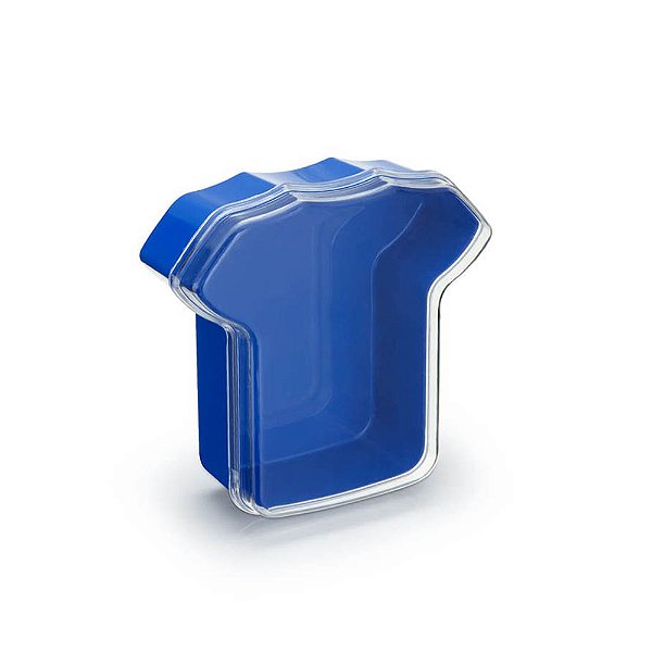 Caixinha Camisa Azul Com Tampa - Oldaniplast
