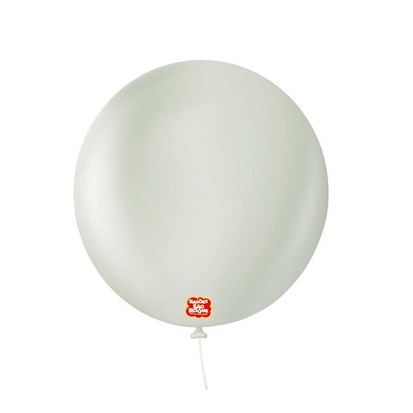 Balão 9 Liso Redondo Verde Retro 50un - São roque