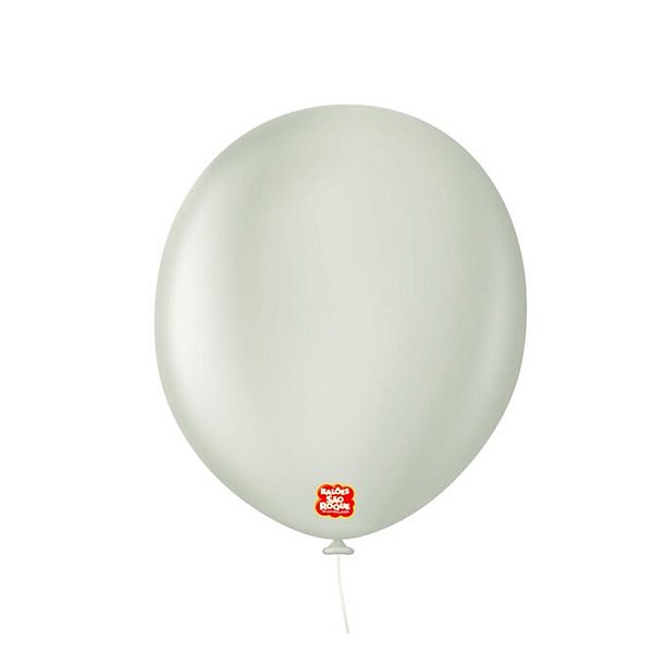 Balão 16 Liso Redondo Verde Retro 10un - São Roque