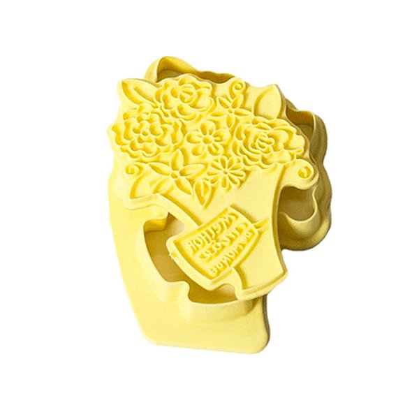 Cortador Com Carimbo Melhor Mãe do Mundo - Blue Star