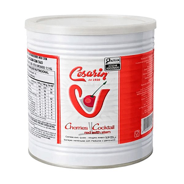 Cereja com Talo 3kg - Cesarin