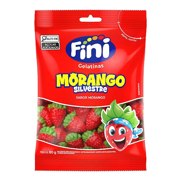 Fini Morango Silvestre 80g - Fini
