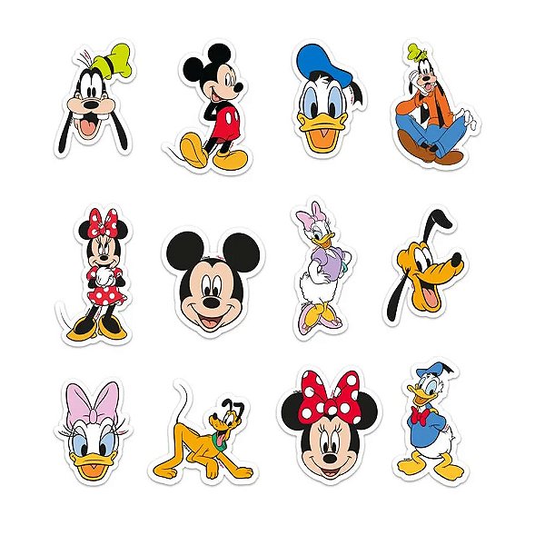 Mini Personagens Mickey e Amigos - Regina