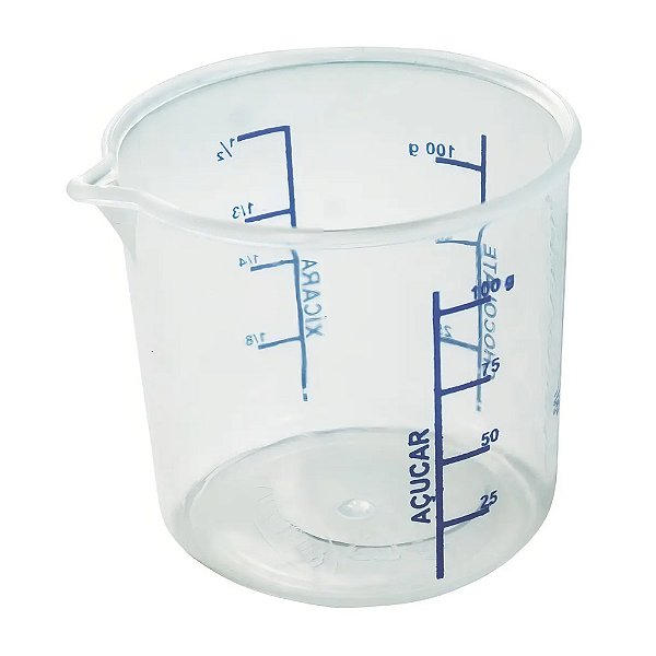 Medidor Multiuso Cristal 100ml - Injetemp