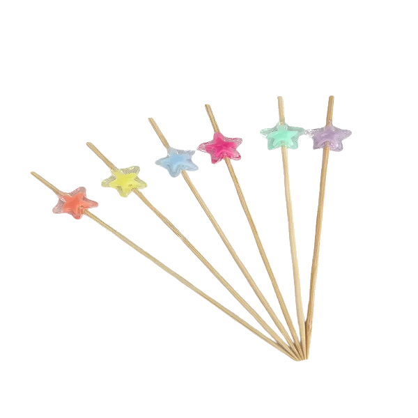 Palito Bambu 12Cm 20Un - Silver