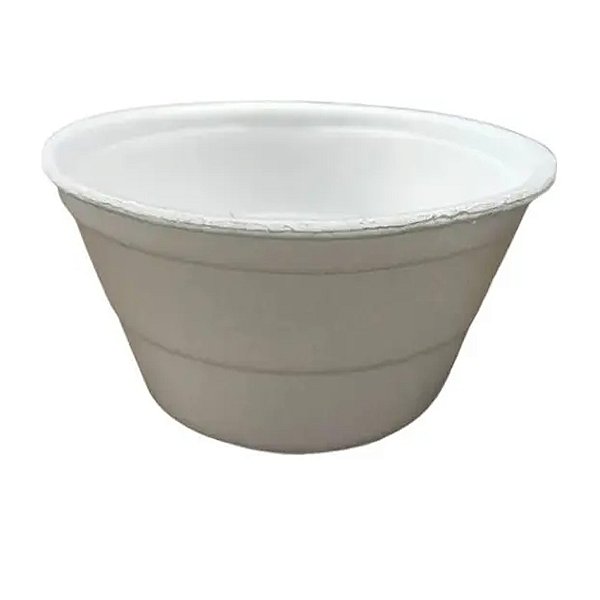 Cumbuca Isopor Sem Tampa 500Ml 50Un - Totalplast