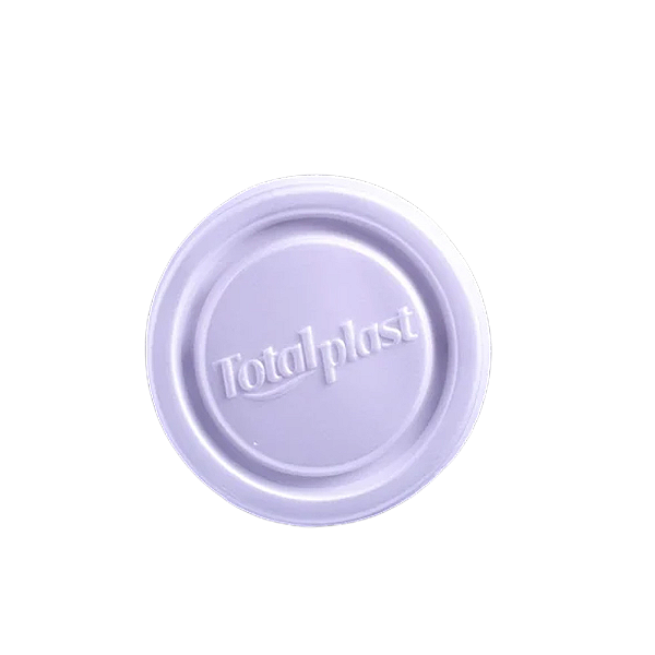 Tampa Isopor 500ml 50un - Totalplast