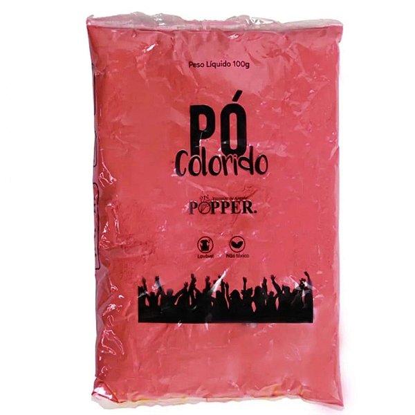 Pó Colorido Pink - Popper