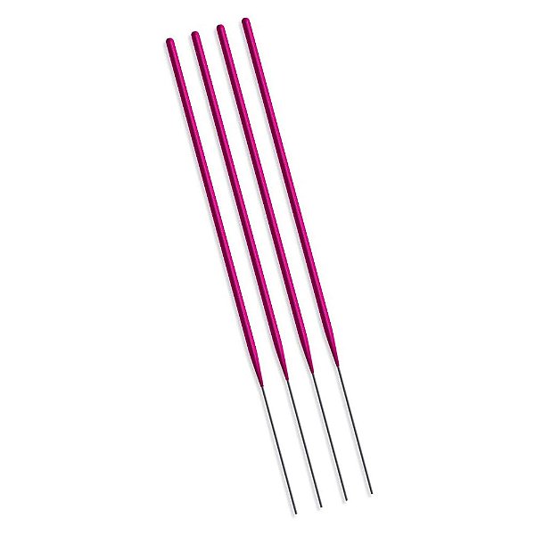 Vela Estrela Pink 13cm 4un - Regina