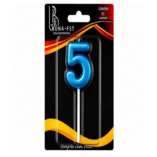 Vela Citrus Metali Azul 5 - Alchester