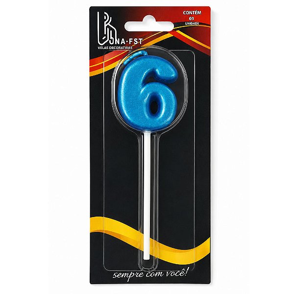 Vela Citrus Metali Azul 6 - Alchester