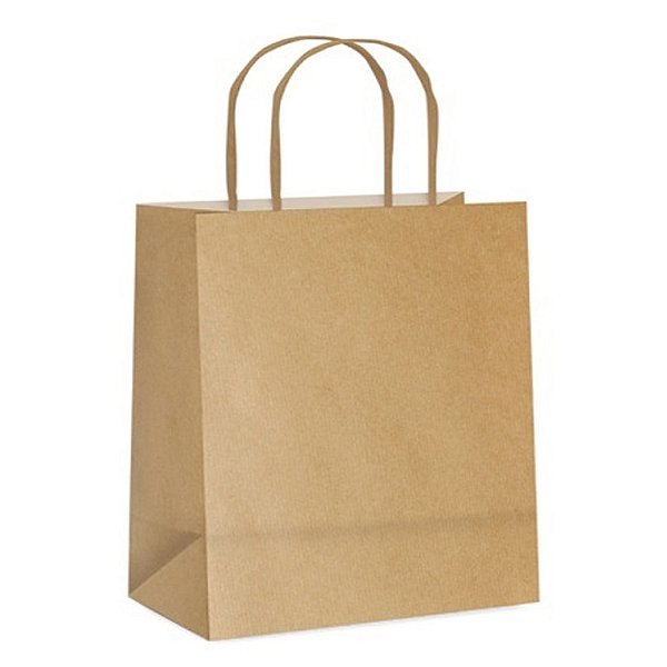 Sacola Kraft 30x12x31cm - Lelu