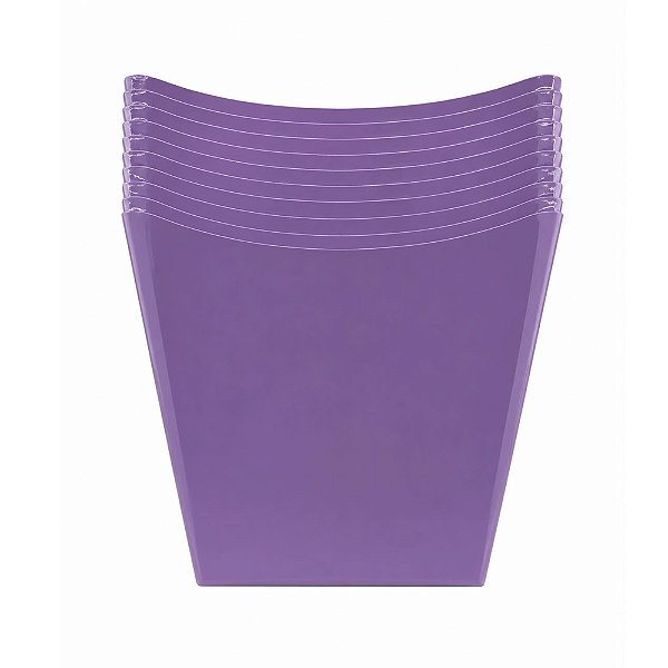 Cachepot Roxo 10un - Tom e Cor