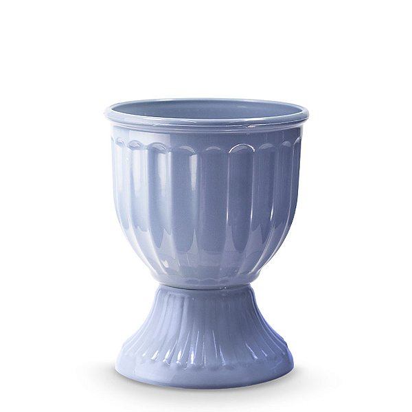 Vaso Romano 18cm Azul Gris - Tasil