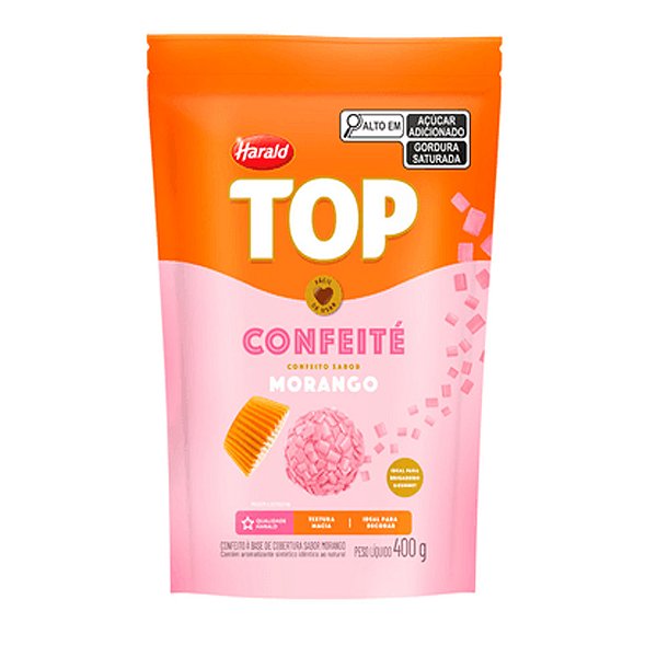 Top Confeité Morango 400g - Harald