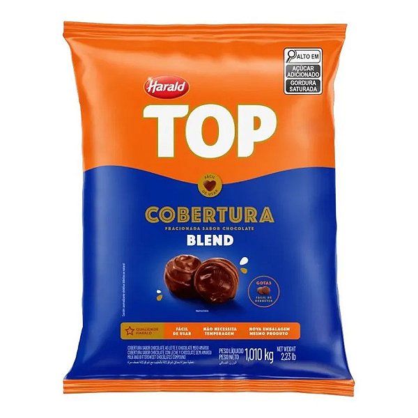 Cobertura Gotas Top Blend 1,01Kg - Harald