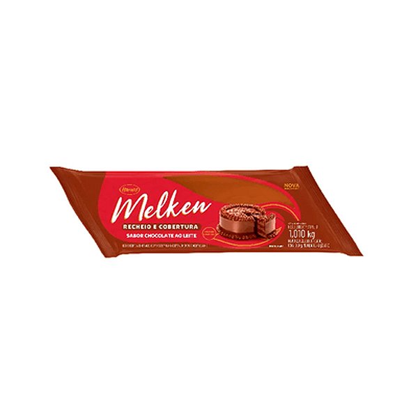 Recheio e Cobertura Chocolate Ao leite Melken 1,01kg - Harald