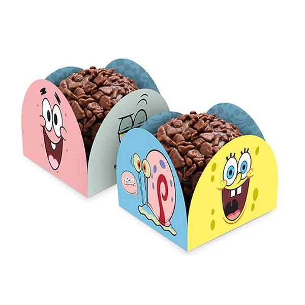 Caixeta Bob Esponja 50un - Regina