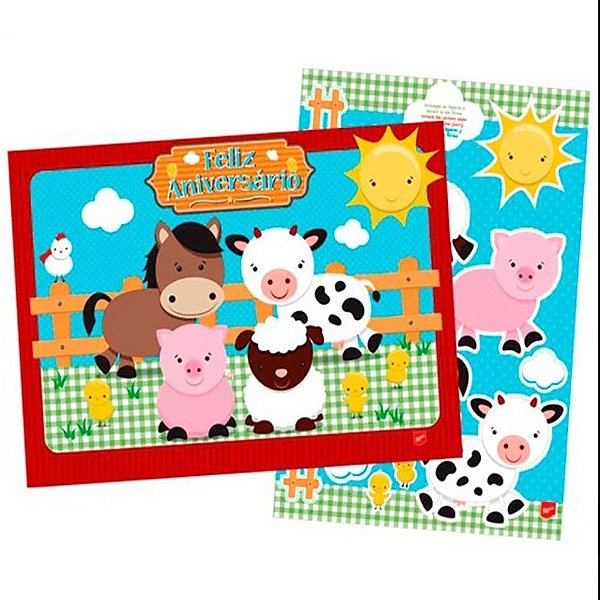 Kit Decoração Fazendinha - Regina