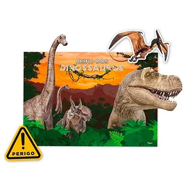 Kit Decoração Dinossauros - Regina