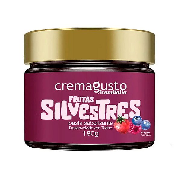 Pasta Saborizante Frutas Silvestres 180g - Cremagusto