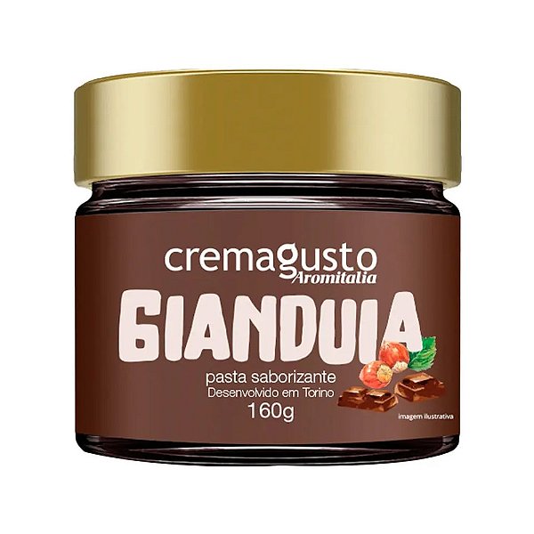 Pasta Saborizante Gianduia 160g - Cremagusto