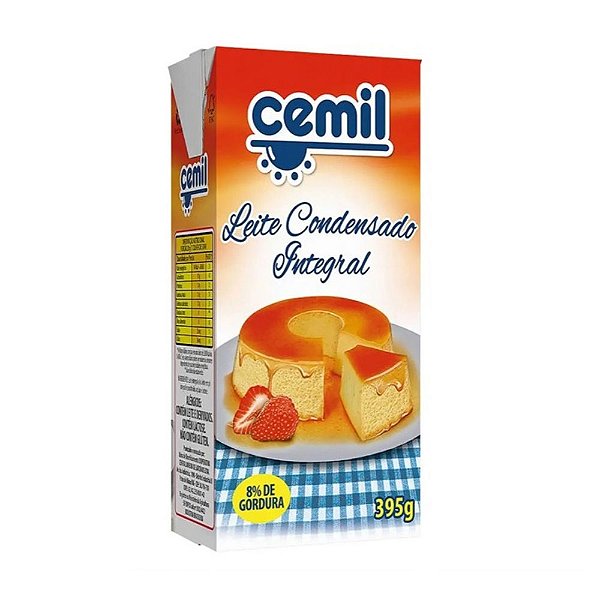 Leite Condensado Integral 395g - Cemil
