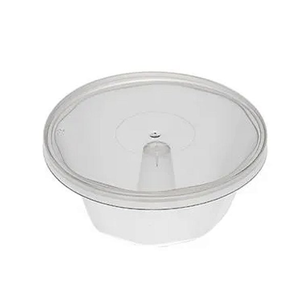 Mini Forma Pudim Com Tampa 80ml 20un - Plastilânia