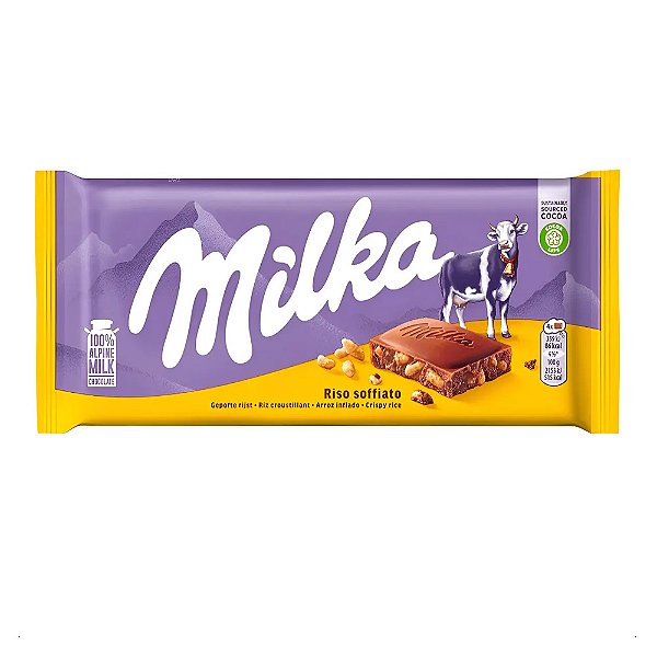 Chocolate Crispy Rice 100g - Milka