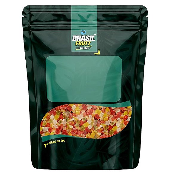 Frutas Cristalizadas 200g - Brasil Frutt