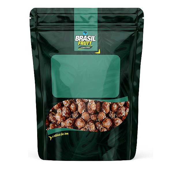 Amendoim Caramelizado Com Gergelim 200g - Brasil Frutt