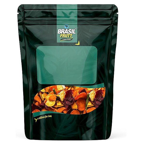 Mix Vegetais Chips 100g - Brasil Frutt