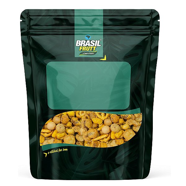 Crispy Mix Torrado Mostarda e Mel 160g - Brasil Frutt
