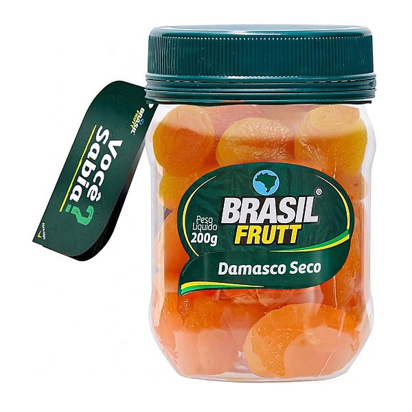 Damasco Seco 200g - Brasil Frutt