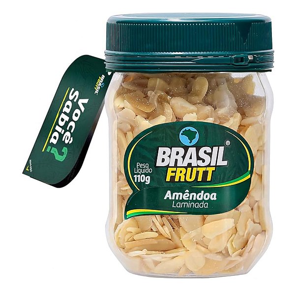 Amêndoa Laminada 110g - Brasil Frutt