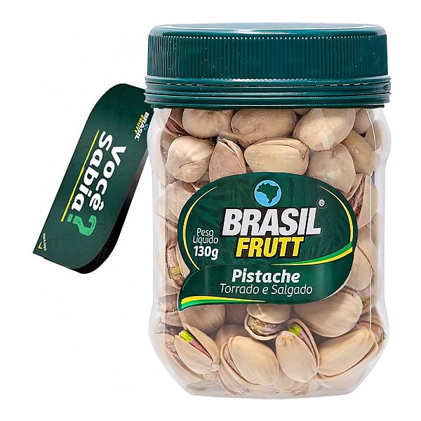 Pistache Torrado e Salgado 130g - Brasil Frutt