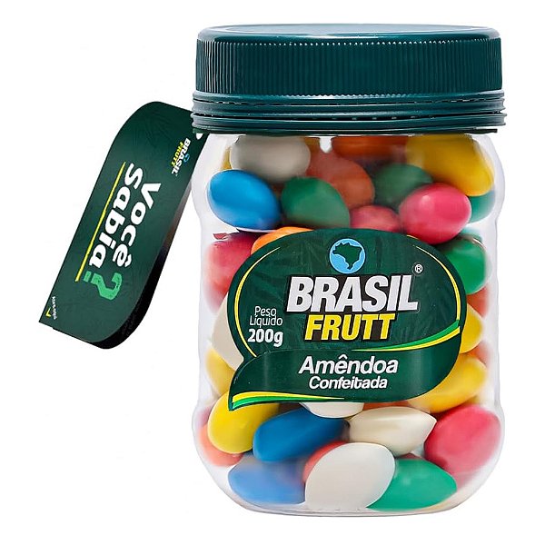 Amêndoa Confeitada 200g - Brasil Frutt
